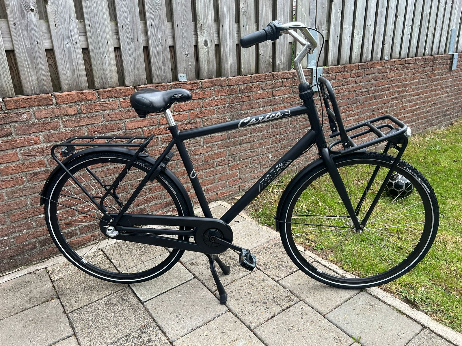 Transport Alba carico Jongens/Herenfiets 55 cm 28 inch, Fietsen en Brommers, Terugtraprem, Versnellingen, Zo goed als nieuw, 53 tot 57 cm
