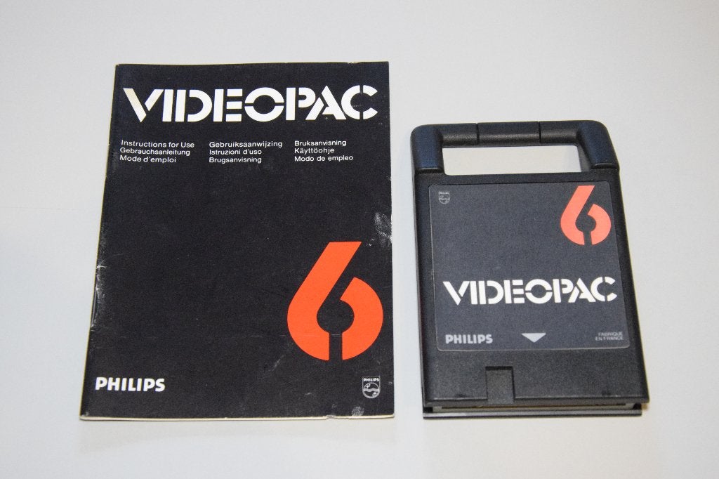 Philips Videopac : Tenpin Bowling / Basketball (6)(Black), Gebruikt, 2 spelers, Ophalen of Verzenden, Vanaf 3 jaar