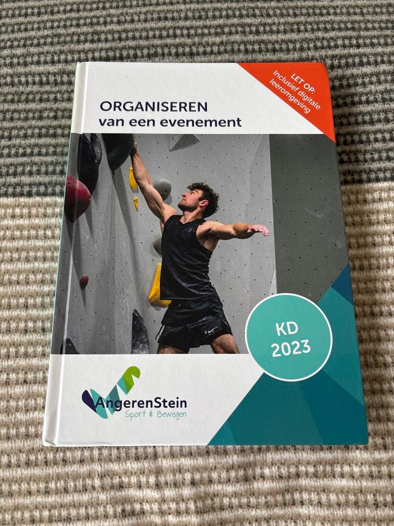 Organiseren van een evenement - Angerenstein KD 2023, Boeken, Studieboeken en Cursussen, Ophalen of Verzenden, Gamma, Nieuw, MBO