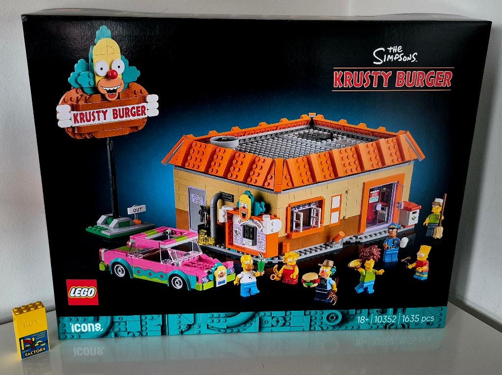 Lego 10352 The Simpsons: Krusty Burger, Kinderen en Baby's, Speelgoed | Duplo en Lego, Ophalen of Verzenden, Nieuw, Complete set