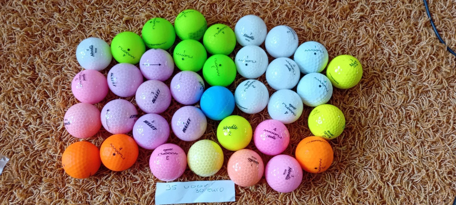 Maxfli golfballen crystal x 35, Ophalen, Bal(len)