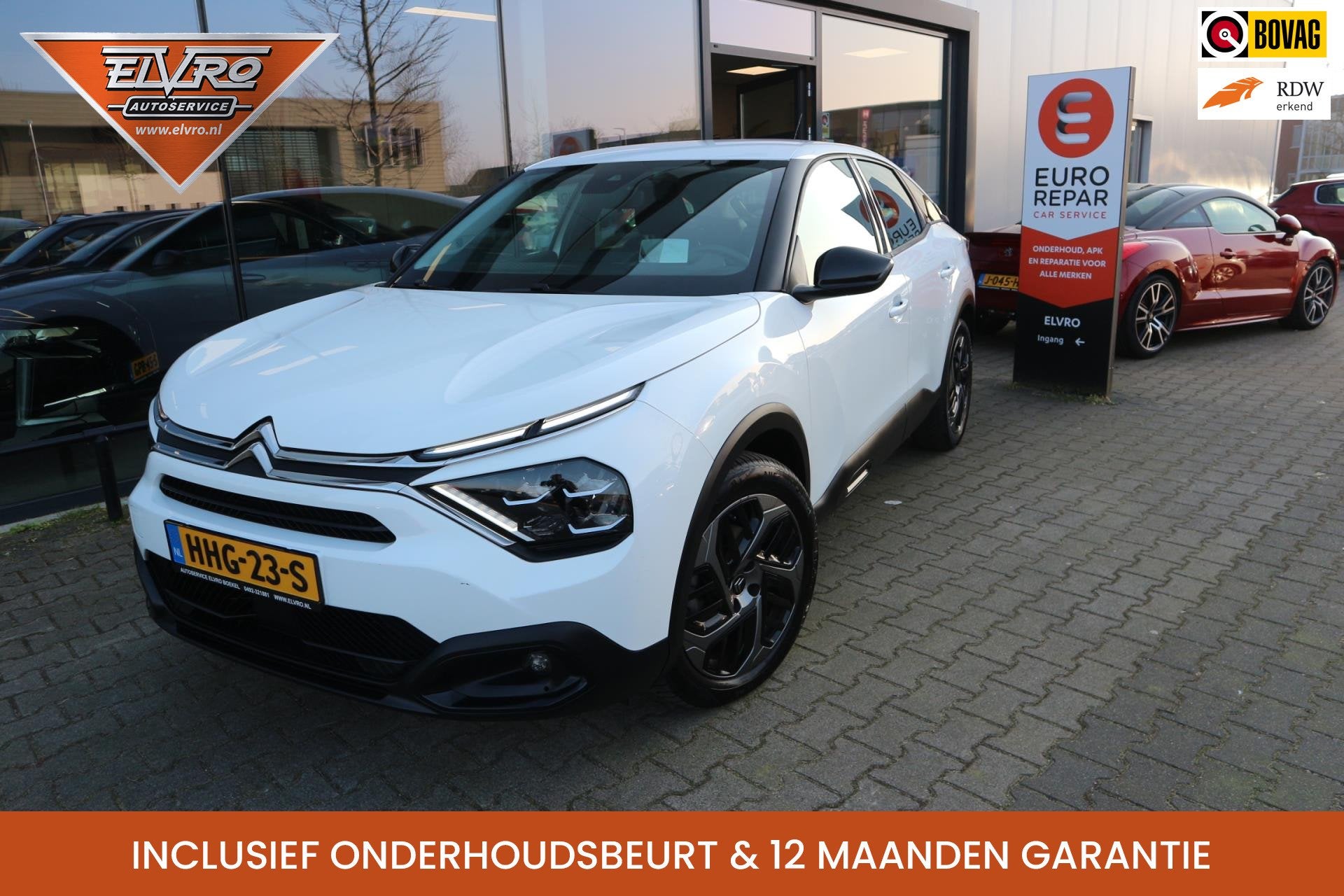 Citroen C4 1.2 Puretech Feel Pack AUTOMAAT NAVI CAMERA HEAD-, Auto's, Citroën, 12 maanden, Stof, Gebruikt, Euro 6