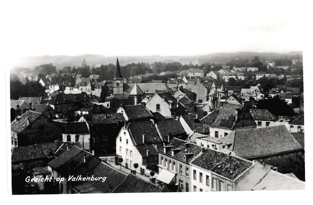 939369 Valkenburg Limburg 1951 Gelopen met postzegel, Ophalen of Verzenden, 1940 tot 1960, Gelopen, Limburg