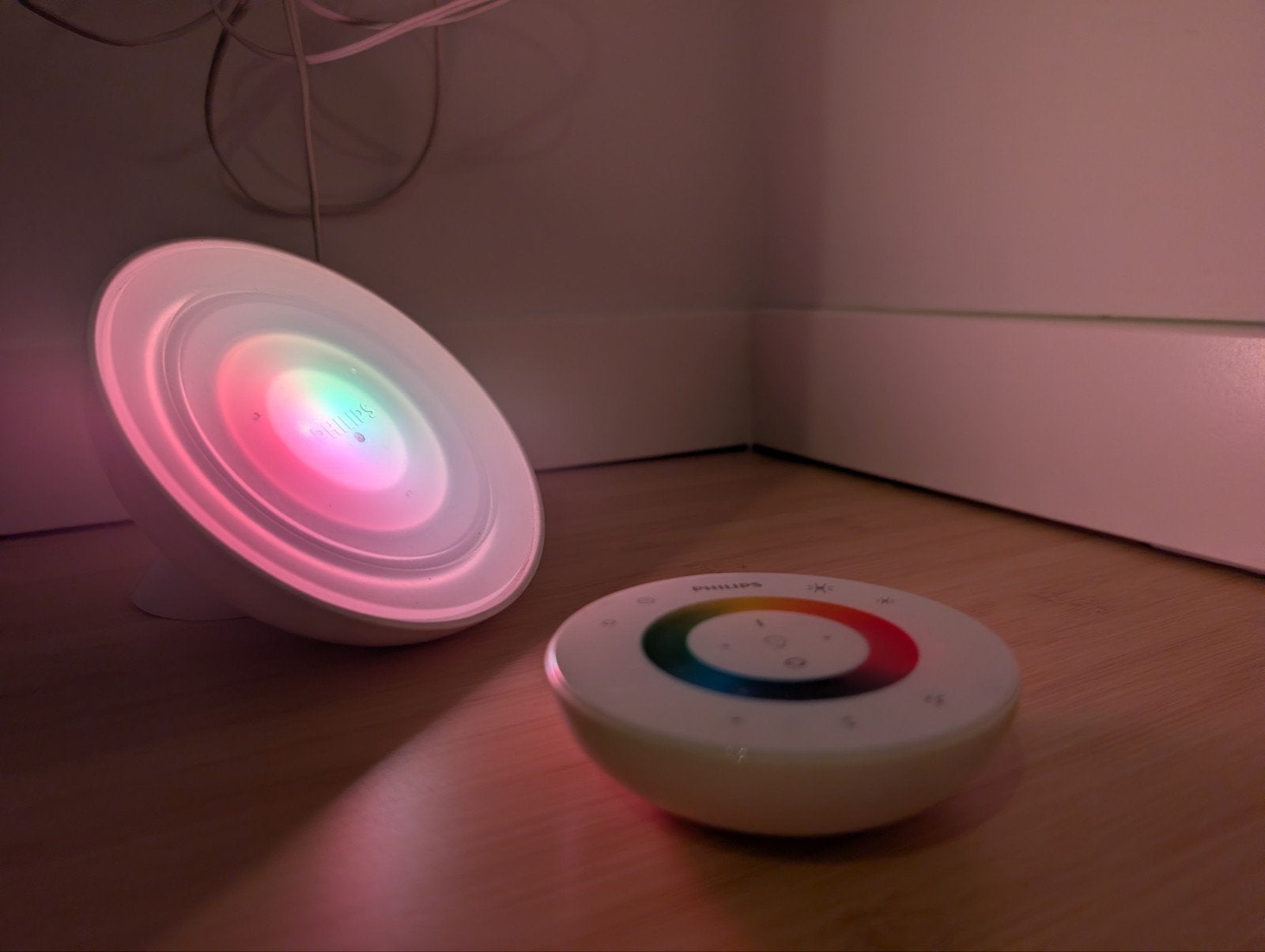 Philips LivingColors Bloom wit LED lamp, Ophalen, Wit, Dimbaar, Gebruikt