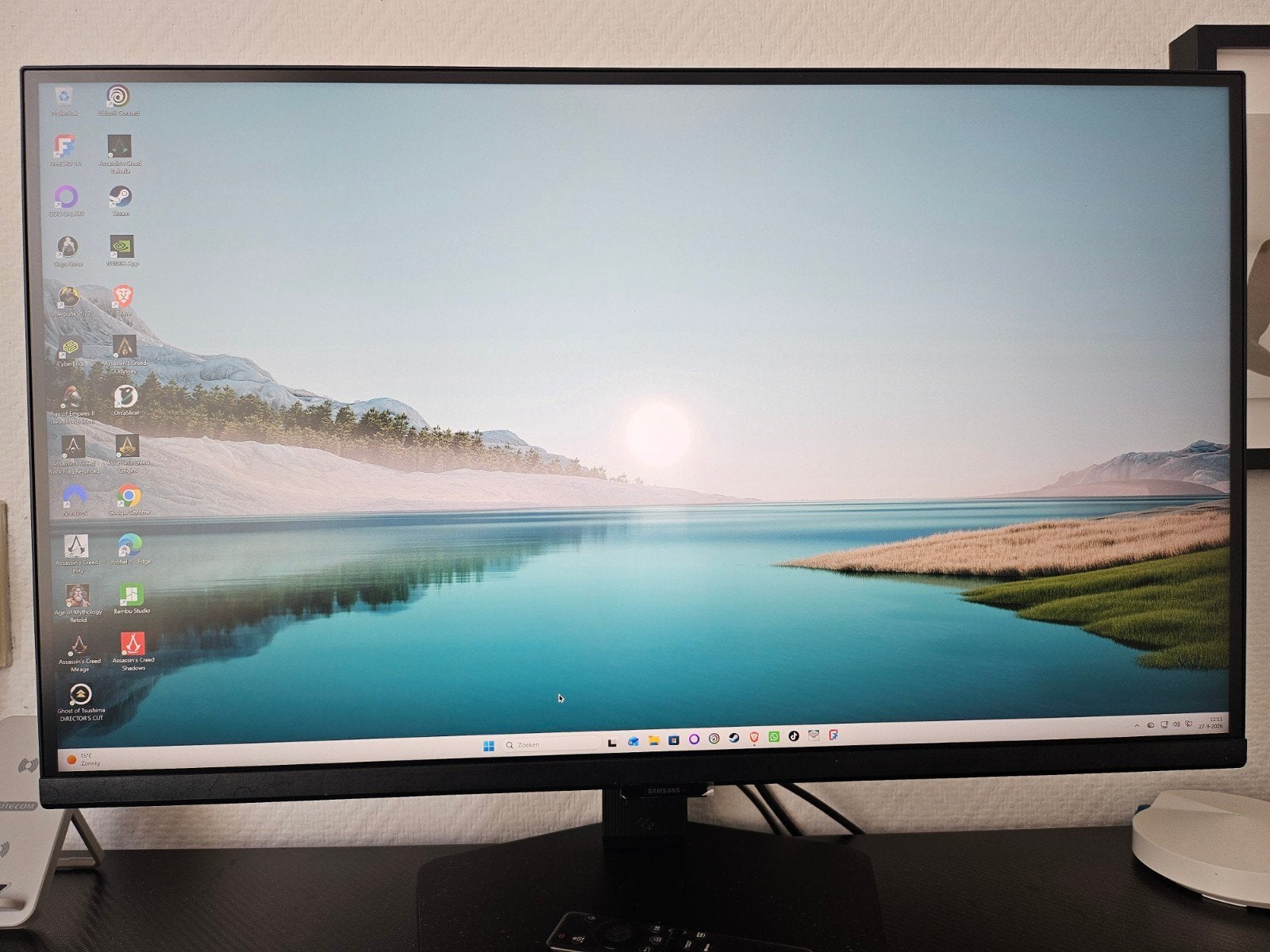 Foto 2 van Samsung Odyssey G7 G70B 28 inch 4K Gaming Monitor