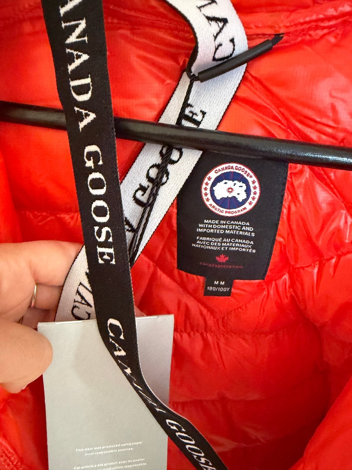 Nieuwe Canada Goose Crofton Hoody - Origineel Oranje, Ophalen of Verzenden, Nieuw, Maat 48/50 (M), Oranje