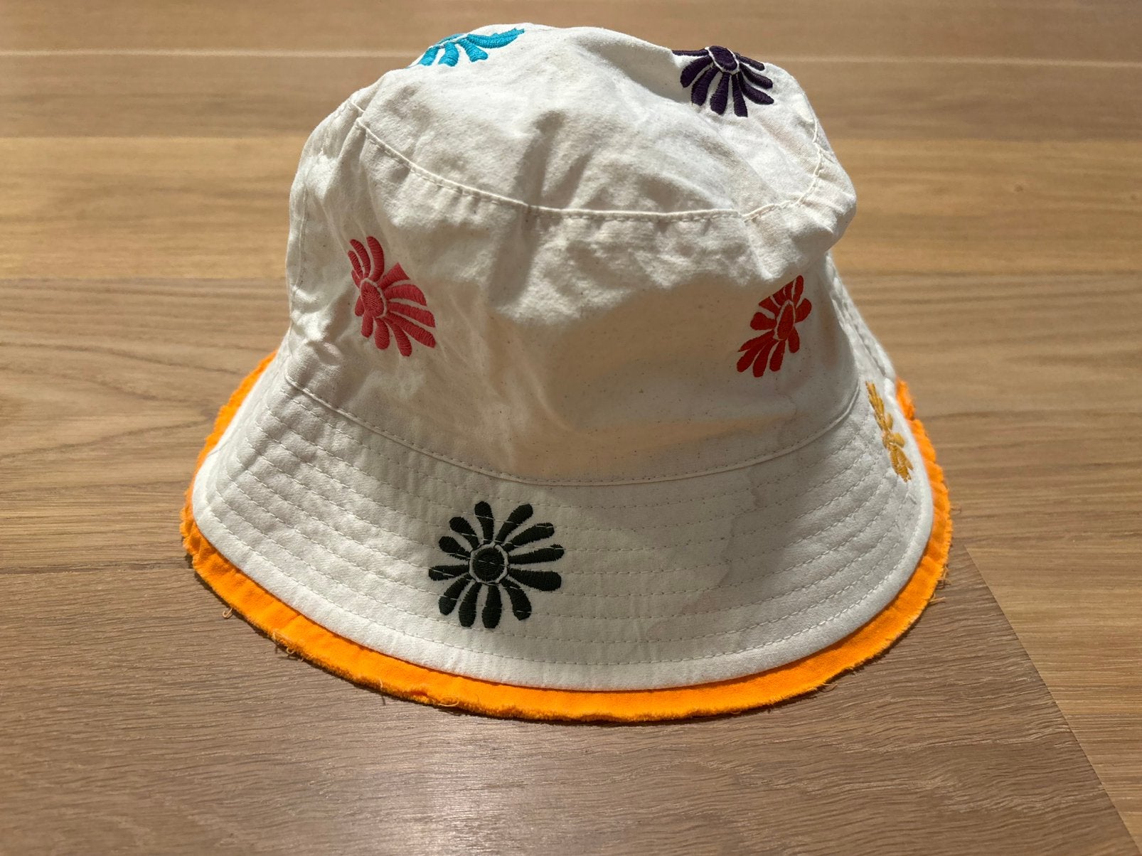ZARA Zomerhoedje met bloemenprint, Ophalen of Verzenden, Gebruikt, Jongen of Meisje, Hoed