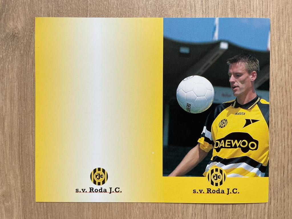 Fotokaart Andre Ooijer (Roda JC, PSV , Ajax)., Ophalen of Verzenden, Nieuw, PSV, Spelerskaart