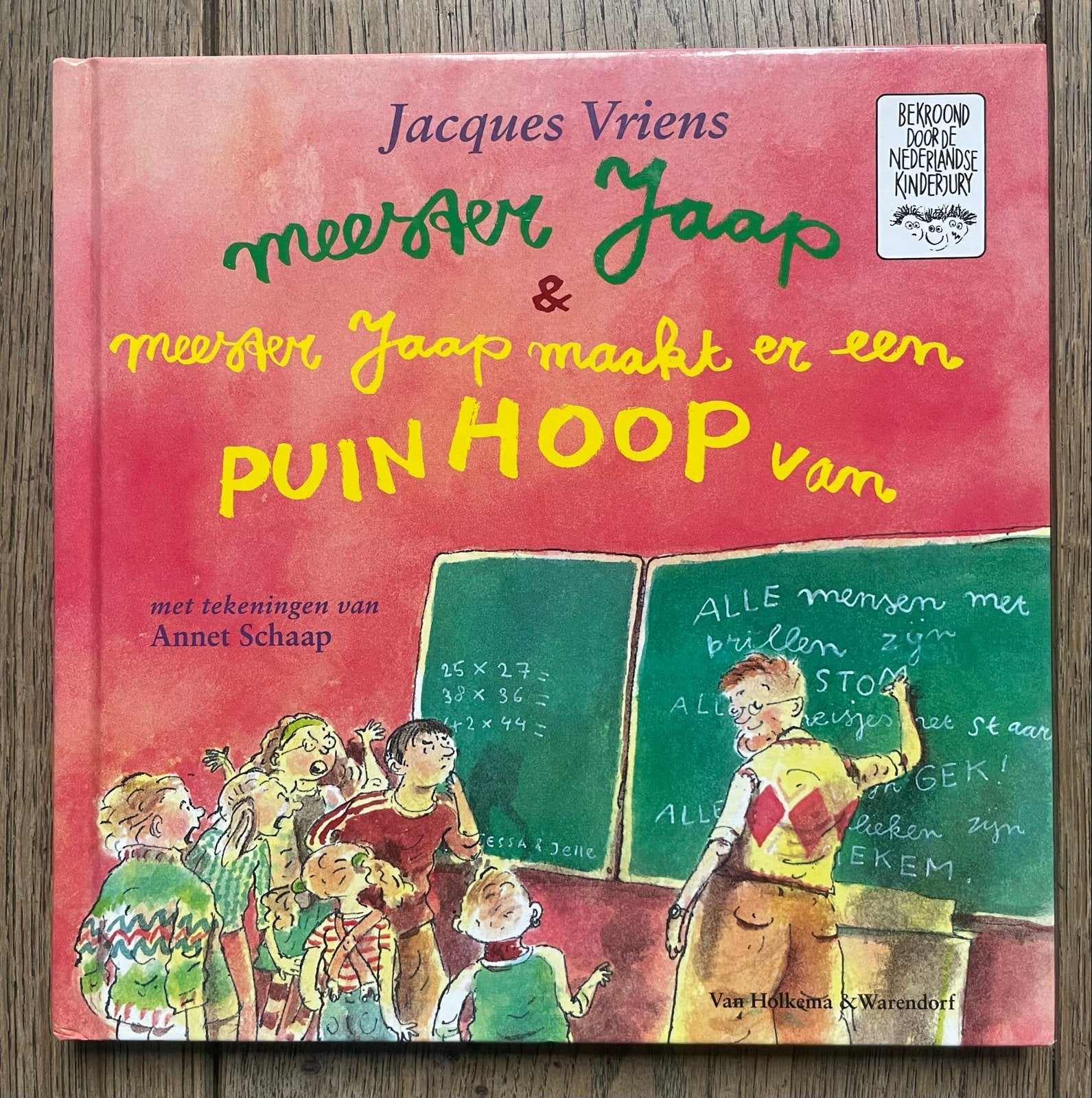 Meester Jaap & Meester Jaap maakt er een PUINHOOP van, Boeken, Ophalen of Verzenden, Zo goed als nieuw, Fictie algemeen