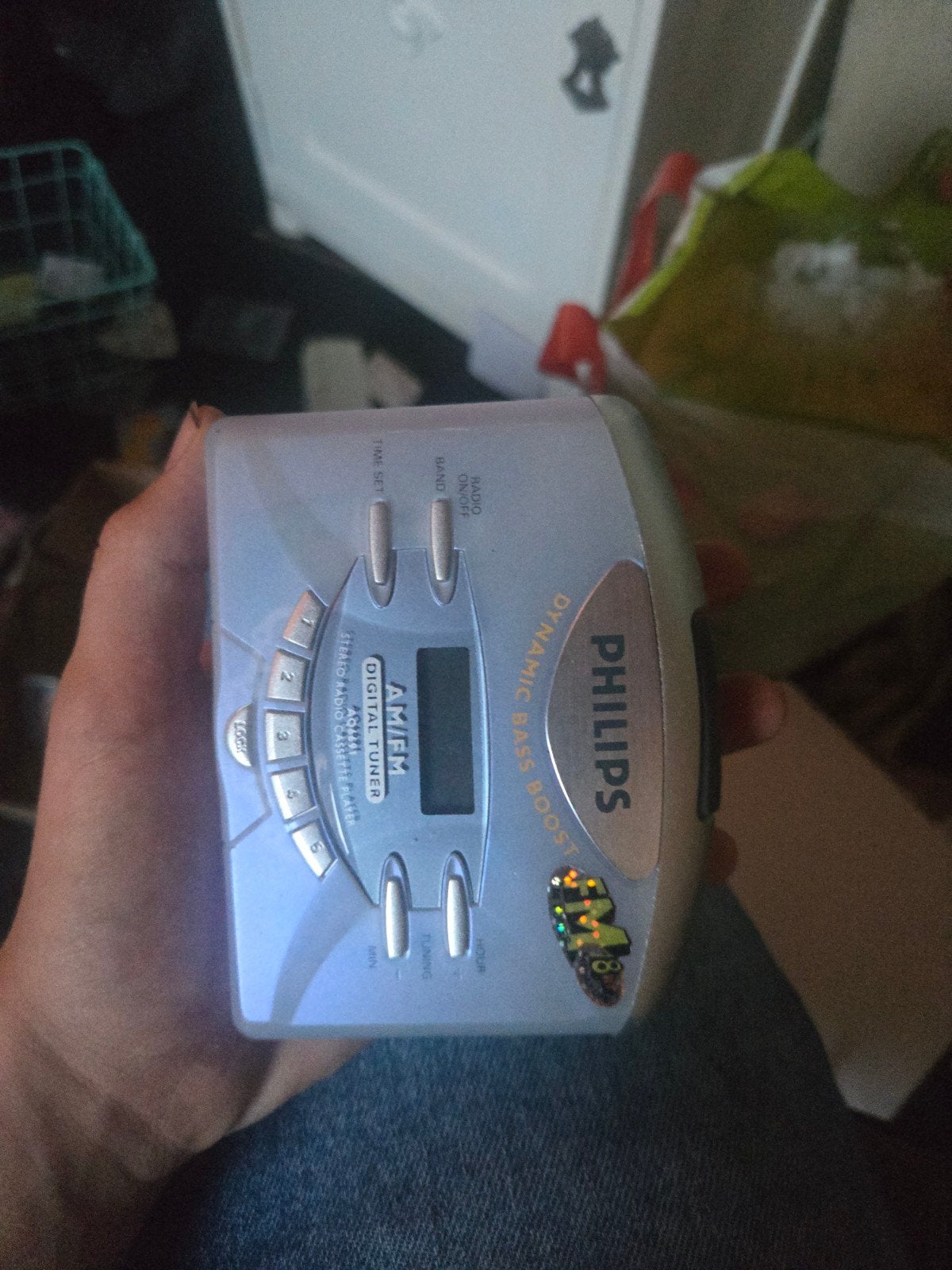 Philips AQ6691 Draagbare Cassettespeler met Radio, Ophalen of Verzenden, Walkman