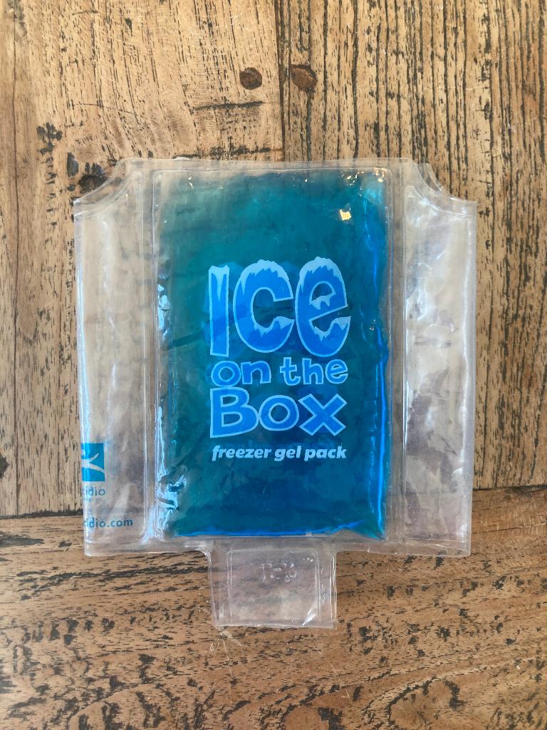 Ice on the box freezer gel pack, Ophalen of Verzenden, Gebruikt