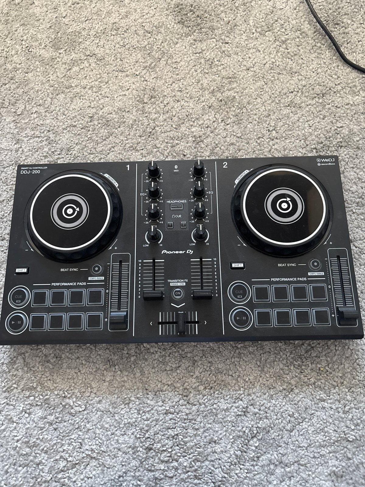 Pioneer DJ DDJ-200 DJ Controller - Zo goed als nieuw, Ophalen, Zo goed als nieuw, Dj-set, Pioneer