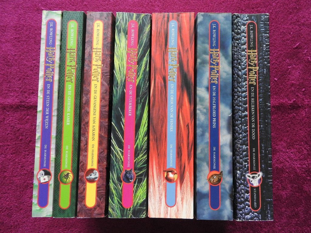 Harry Potter - 7 delen, complete serie, Boeken, Ophalen of Verzenden, Zo goed als nieuw