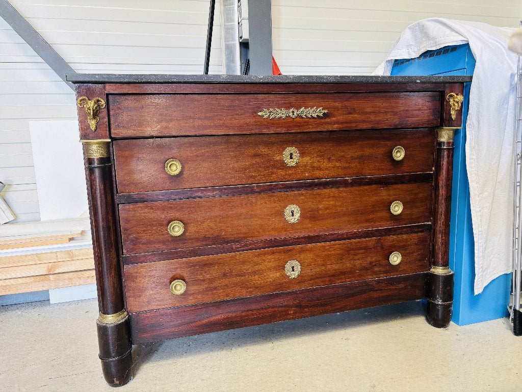 Antiek Dressoir (Marmeren blad), Antiek en Kunst, Ophalen