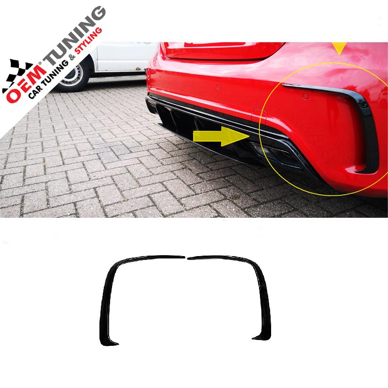 A‑Klasse W176 Aero Vents Hoogglans Zwart voor AMG-Line