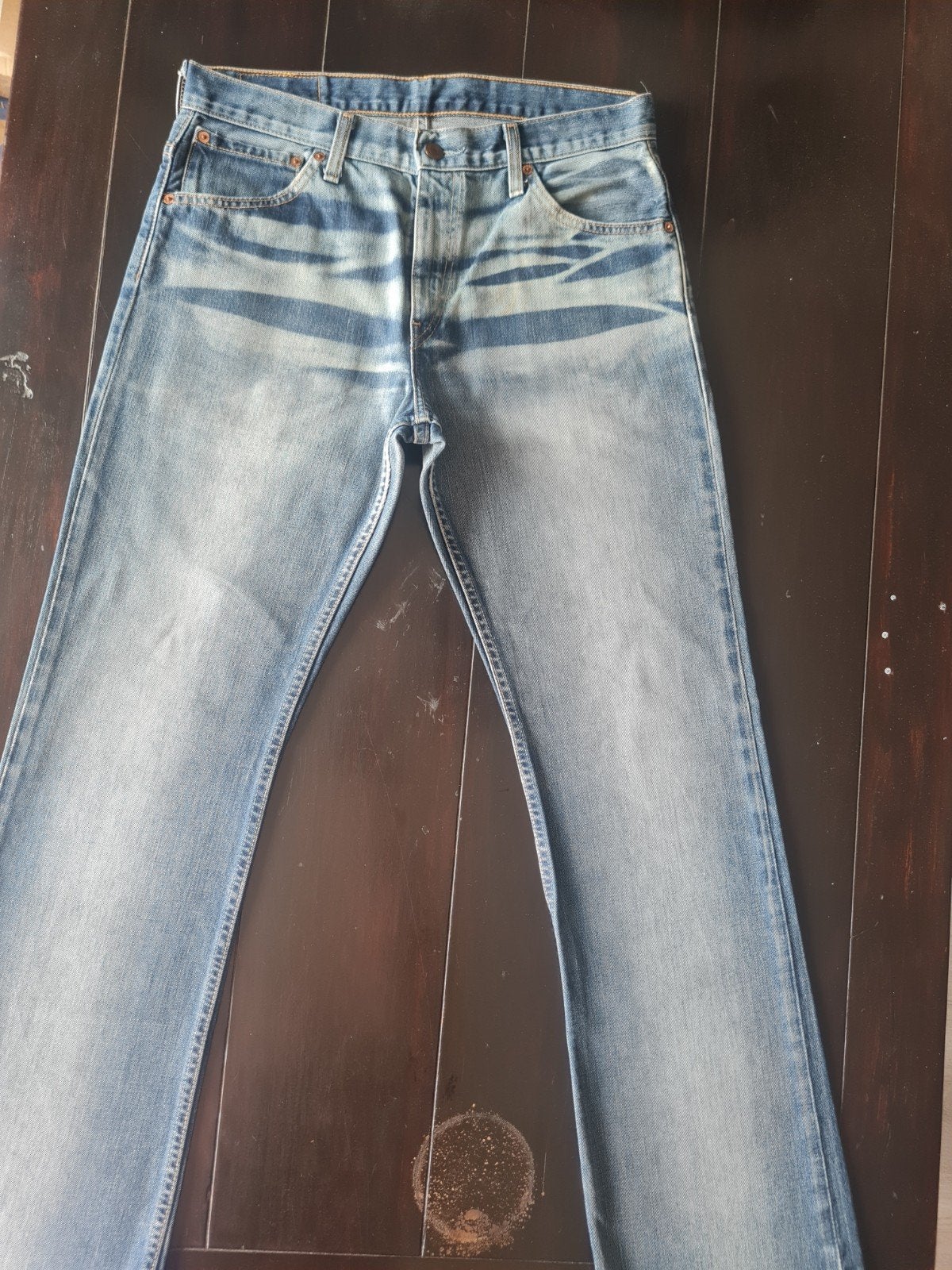 ZGAN CLASSIC LEVI STRAUSS 507 BOOTCUT JEANS SIZE 33/34!!, Blauw, Ophalen of Verzenden, Zo goed als nieuw, W33 - W34 (confectie 48/50)
