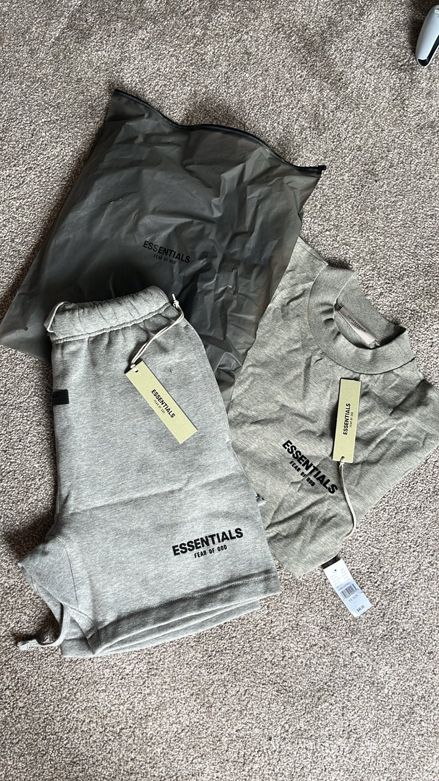 Essentials Fear of God summer set - XS, Ophalen of Verzenden, Nieuw, Maat 46 (S) of kleiner, Grijs