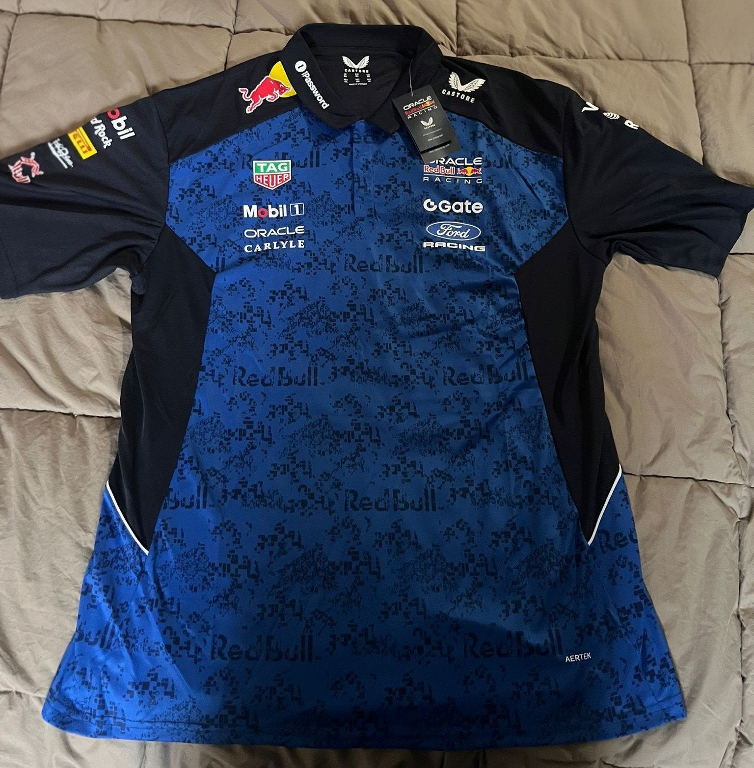 Red Bull Racing F1 Team Polo Shirt 2026 -M, L, XL, XXL, Blauw, Nieuw, Overige maten, Ophalen of Verzenden