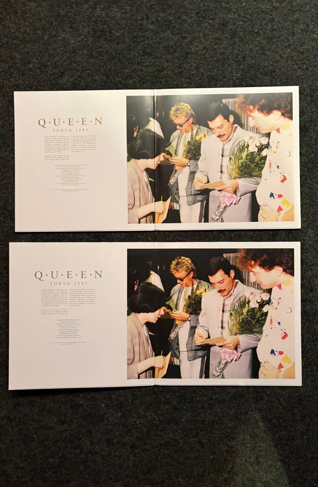 Foto 3 van Queen Tokyo 1985 volume 1 and 2 (rare/coloured vinyl)