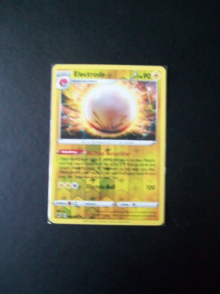 4005. Nieuwe Pokemon Kaart holofoil ELECTRODE hp90 (046/185), Verzenden, Nieuw, Losse kaart, Foil