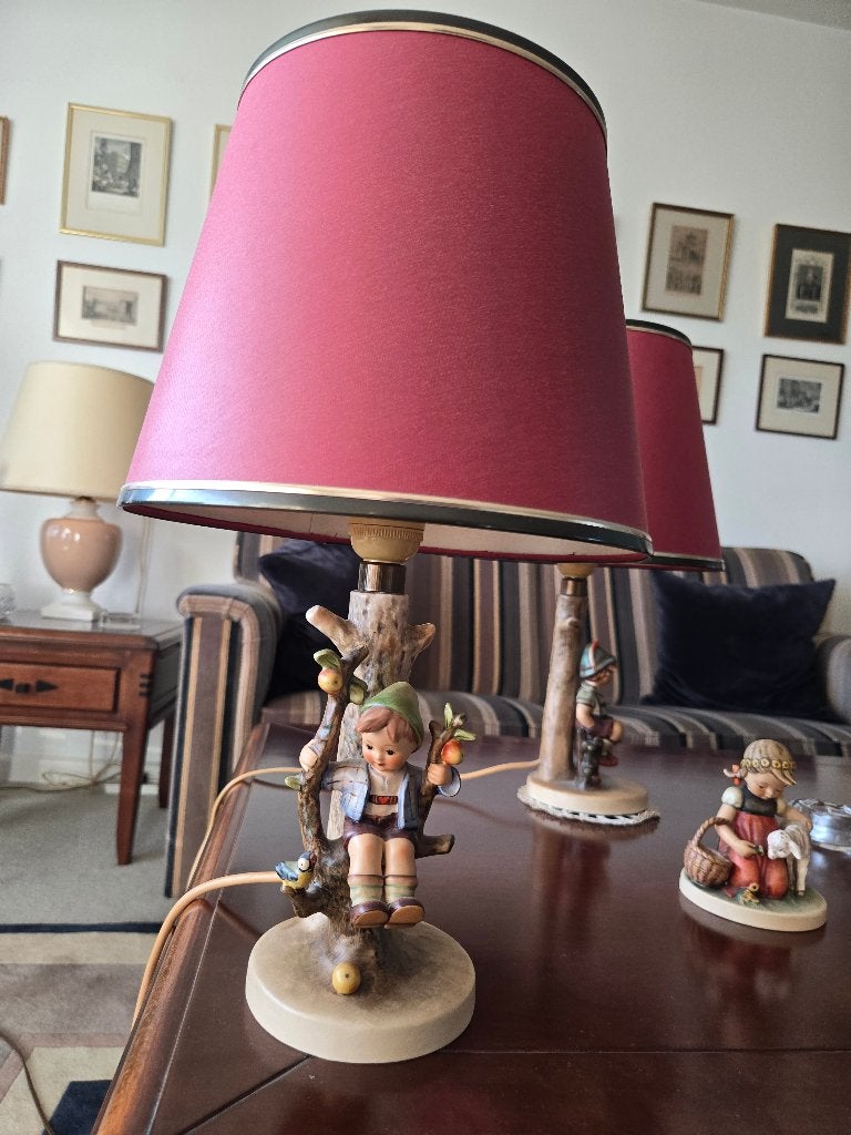 Hummel beeldjes en lampen - Set van 3, Ophalen, Gebruikt, Hummel
