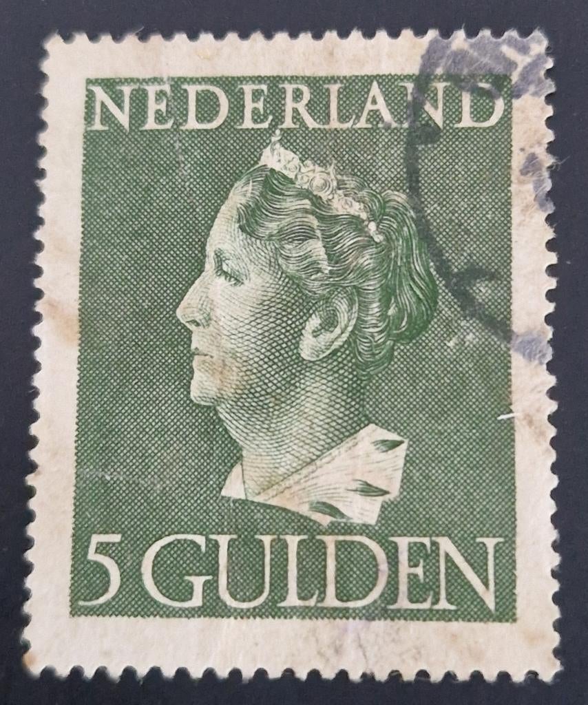 Nederland 1946 - NVPH 348 - Koningin Wilhelmina, Postzegels en Munten, Postzegels | Nederland, Verzenden, Na 1940, Gestempeld