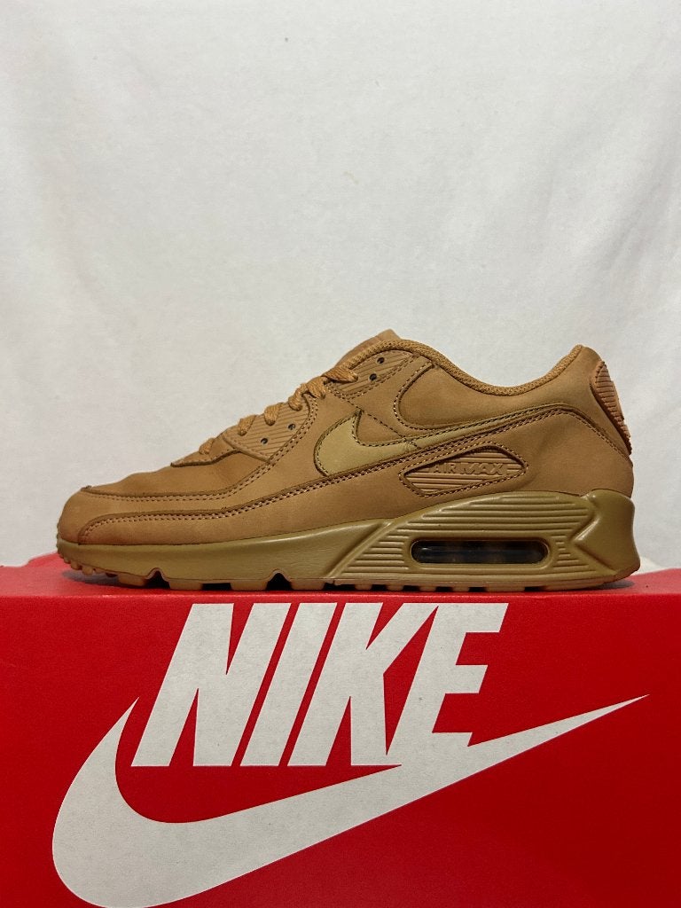 ALS NIEUW! Maat 44 - Nike Air Max 90 Premium Wheat