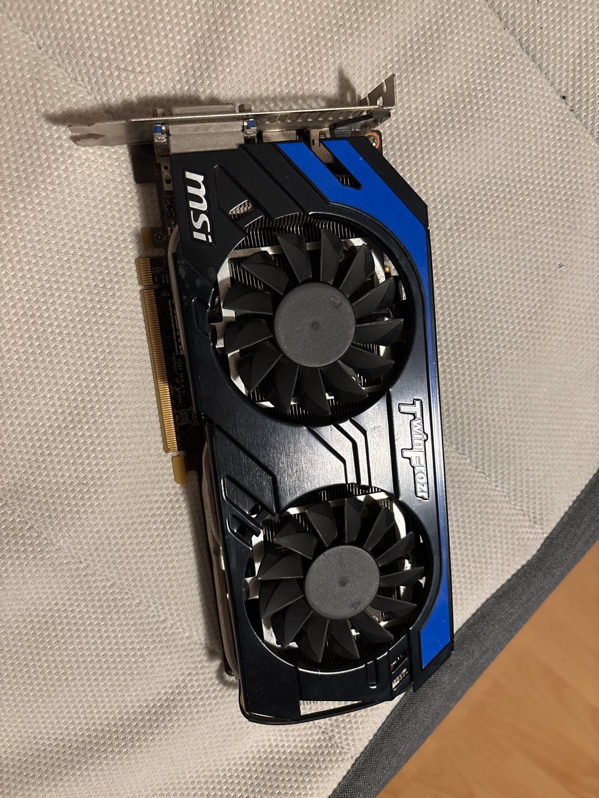 MSI Twin Frozr Grafische Kaart - Goede Staat, Computers en Software, Videokaarten, PCI-Express 3, Gebruikt, HDMI, Ophalen of Verzenden
