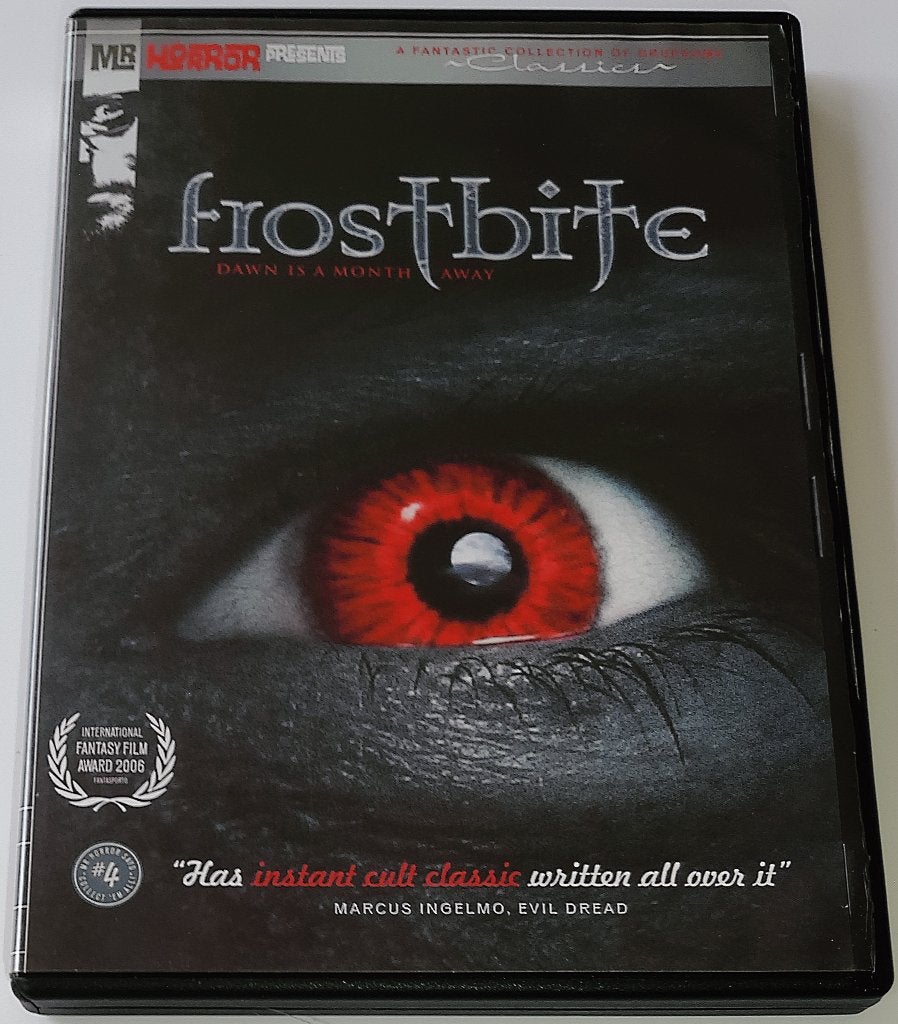 Dvd *** FROSTBITE *** Dawn is a month away..., Vampiers of Zombies, Vanaf 16 jaar, Speciale editie, Nederlands