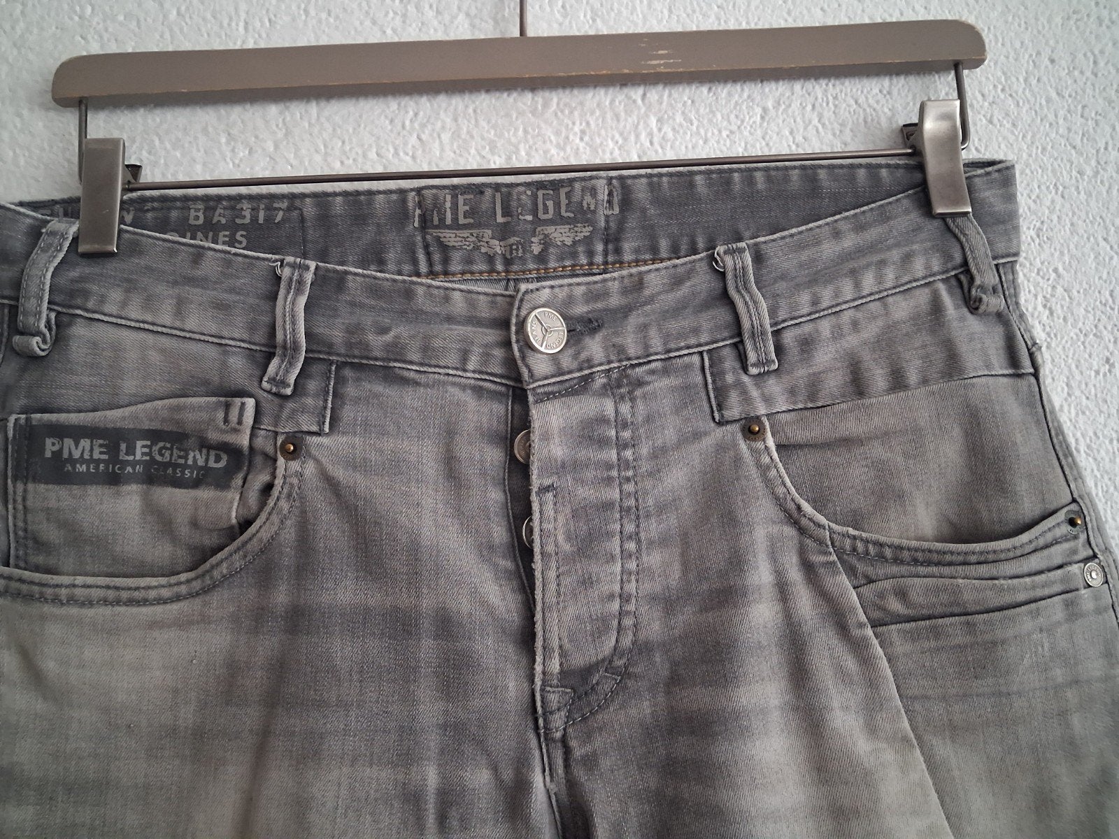 PME Legend Jeans Short Grijs W30, W32 (confectie 46) of kleiner, Ophalen of Verzenden, PME Legend, Grijs