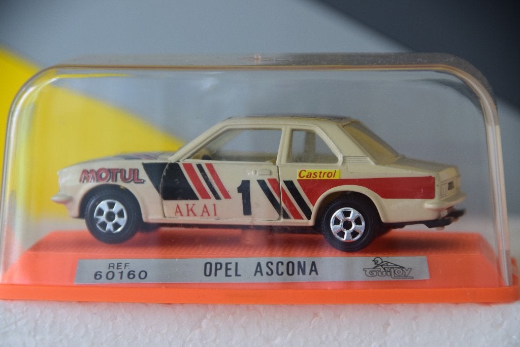 opel ascona  a rally pilen, Hobby en Vrije tijd, Modelauto's | 1:43, Ophalen of Verzenden, Nieuw, Auto, Overige merken