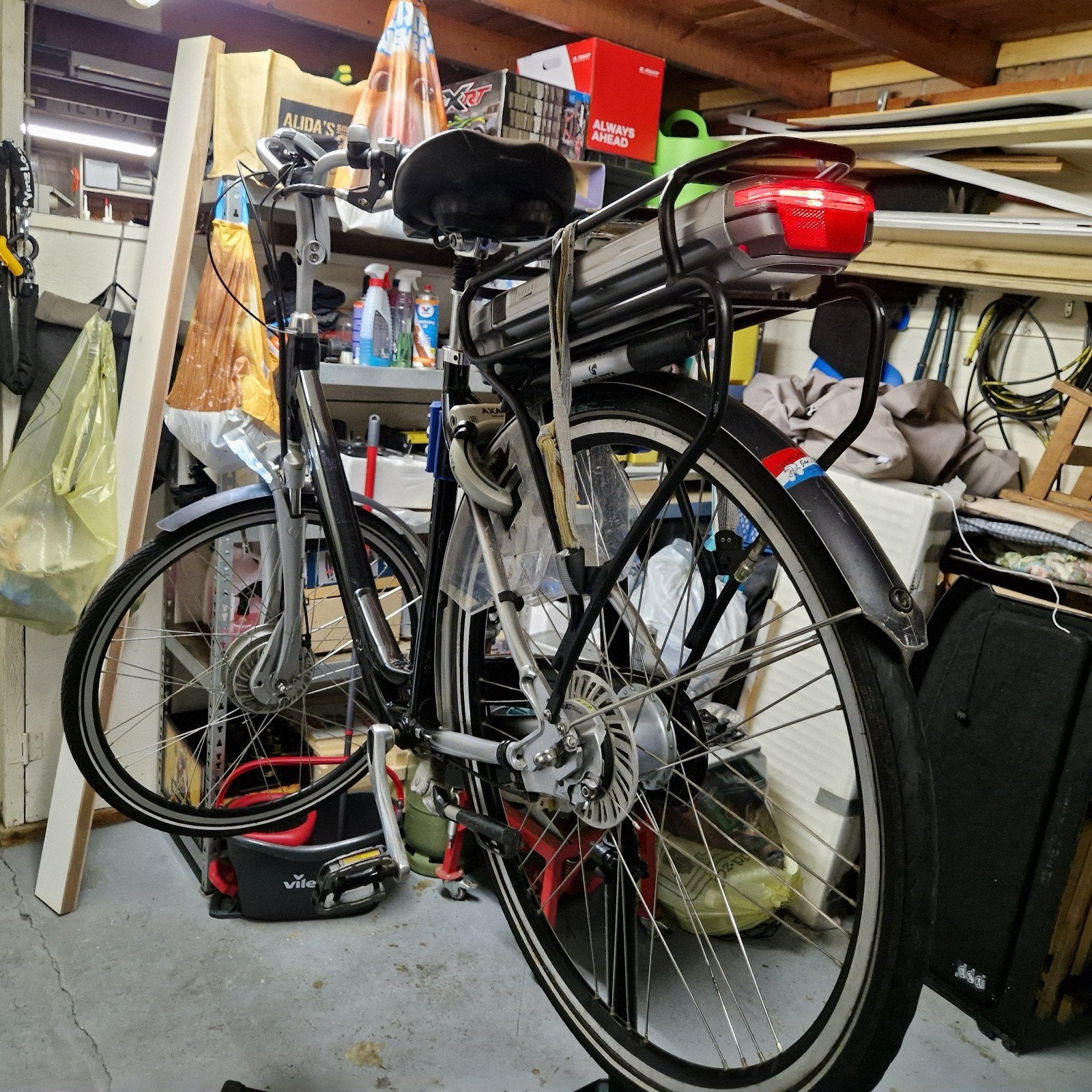 Sparta C5 elektrische fiets, Fietsen en Brommers, Elektrische fietsen, Ophalen, Gebruikt, 30 tot 50 km per accu, Sparta
