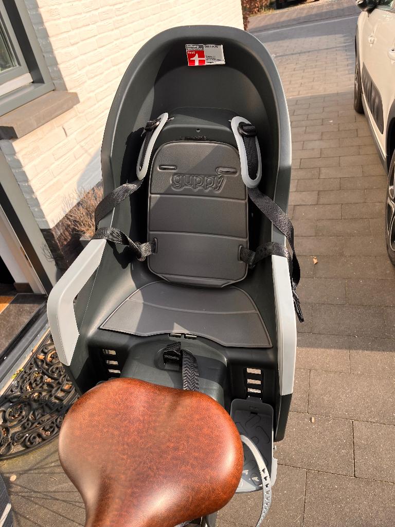 Fietstoeltje Polisport guppy maxi, Fietsen en Brommers, Fietsaccessoires | Fietsstoeltjes, Ophalen, Achterzitje, Gebruikt, 9 t/m 36 kg