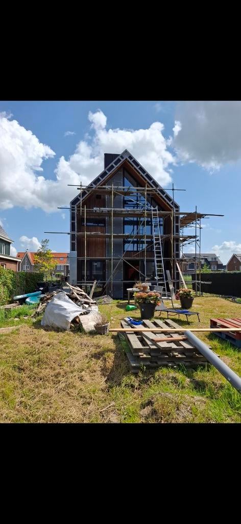 Steigerpakket: 50 Hjukken, Buizen, Klemmen, Ankers & Planken, Ophalen, Gevelsteiger, 5 meter of hoger
