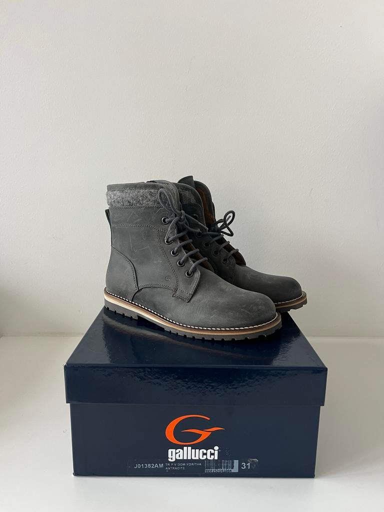 Gallucci kinderschoenen maat 31 Antraciet, Jongen of Meisje, Schoenen, Nieuw, Ophalen of Verzenden
