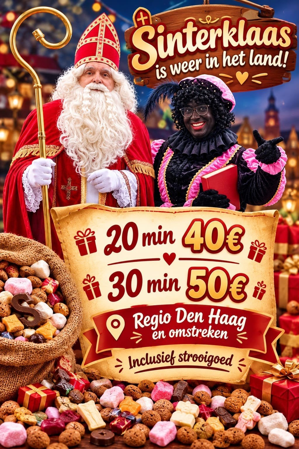 SINTERKLAAS, Diversen, Ophalen of Verzenden, Nieuw
