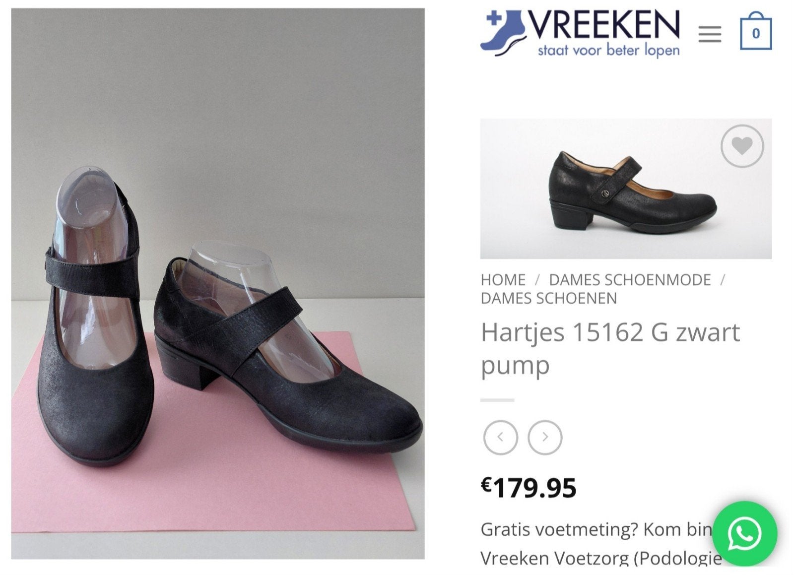 Nieuwe leren Hartjes damesschoenen 38.5, Kleding | Dames, Schoenen, Zwart, Nieuw, Hartjes, Ballerina's