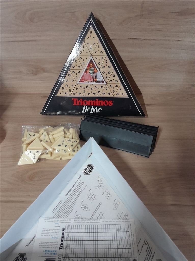 Triominos de luxe - s3300, Verzenden, Zo goed als nieuw