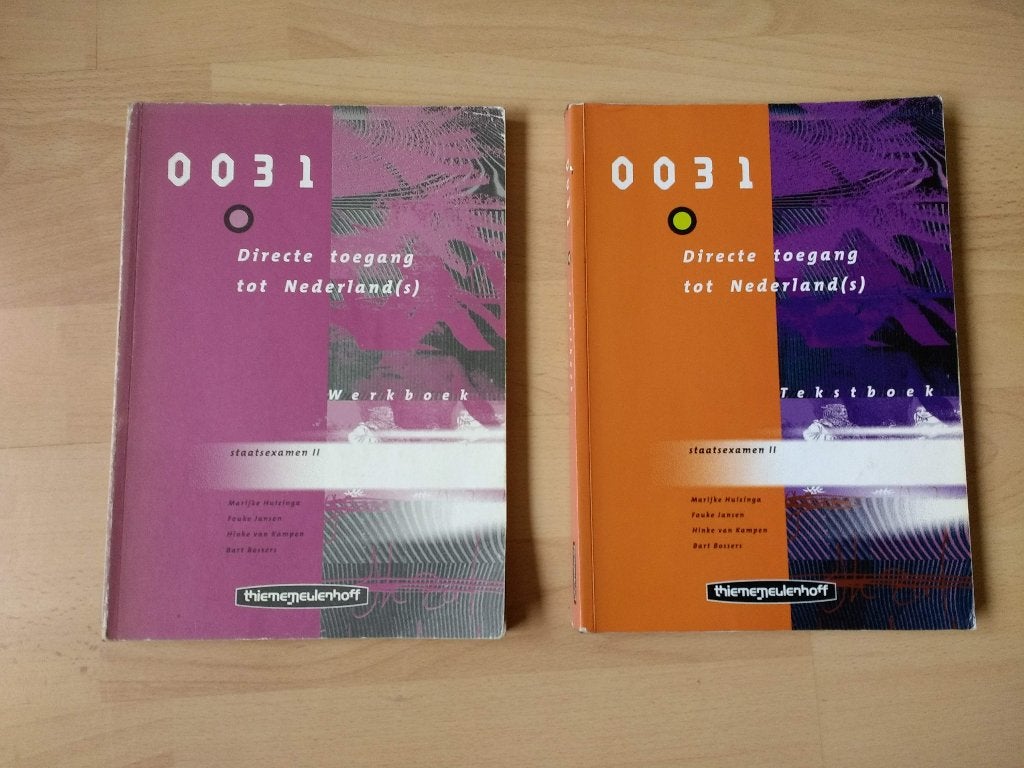 0031 Directe toegang tot Nederlands 2 boeken audio cd NT2, Ophalen of Verzenden, Alpha, Gelezen, HBO