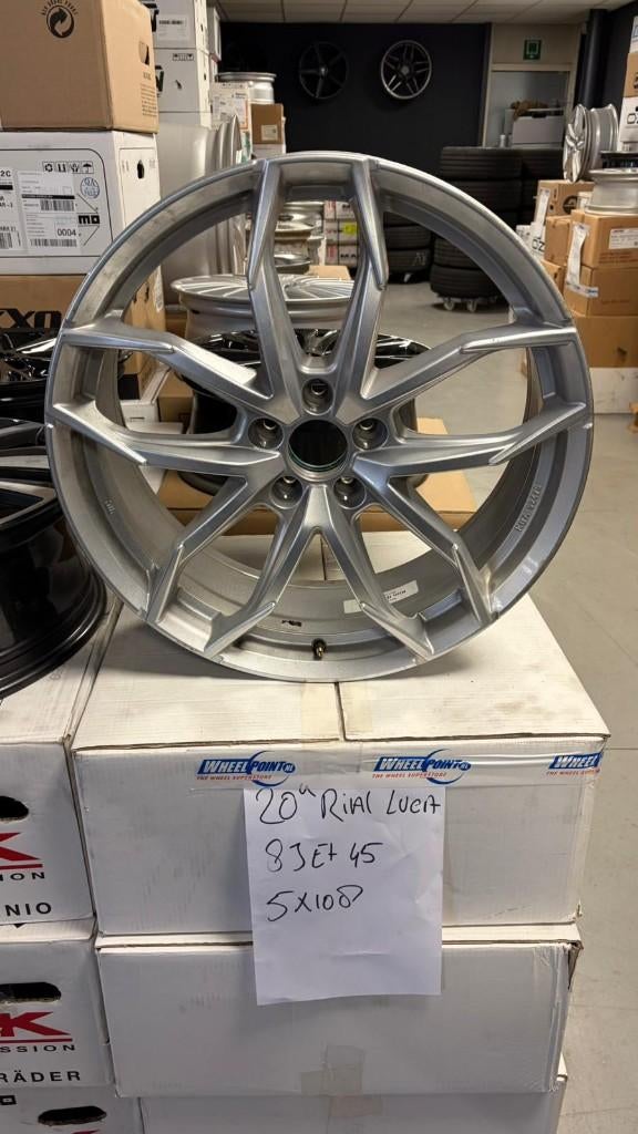 20'' Rial 5x108 Velgen Peugeot Volvo Ford Citroen, 18 inch, Gebruikt, Velg(en), Ophalen of Verzenden