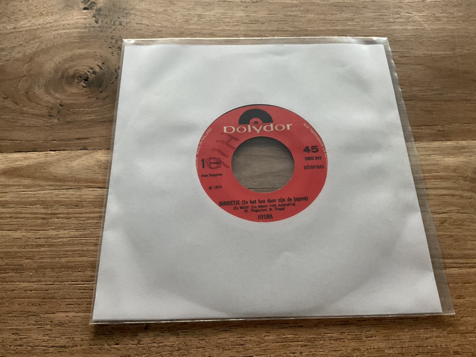 Hydra, Marietje, Ophalen of Verzenden, 7 inch, Pop