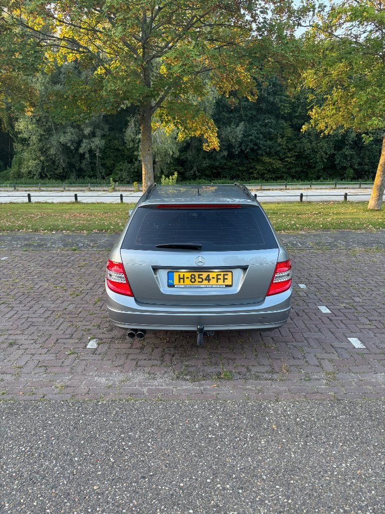 Mercedes-Benz C-Klasse 2.2 CDI C200 Estate AUT 2008 Grijs, Auto's, Automaat, 1800 kg, 4 cilinders, Diesel