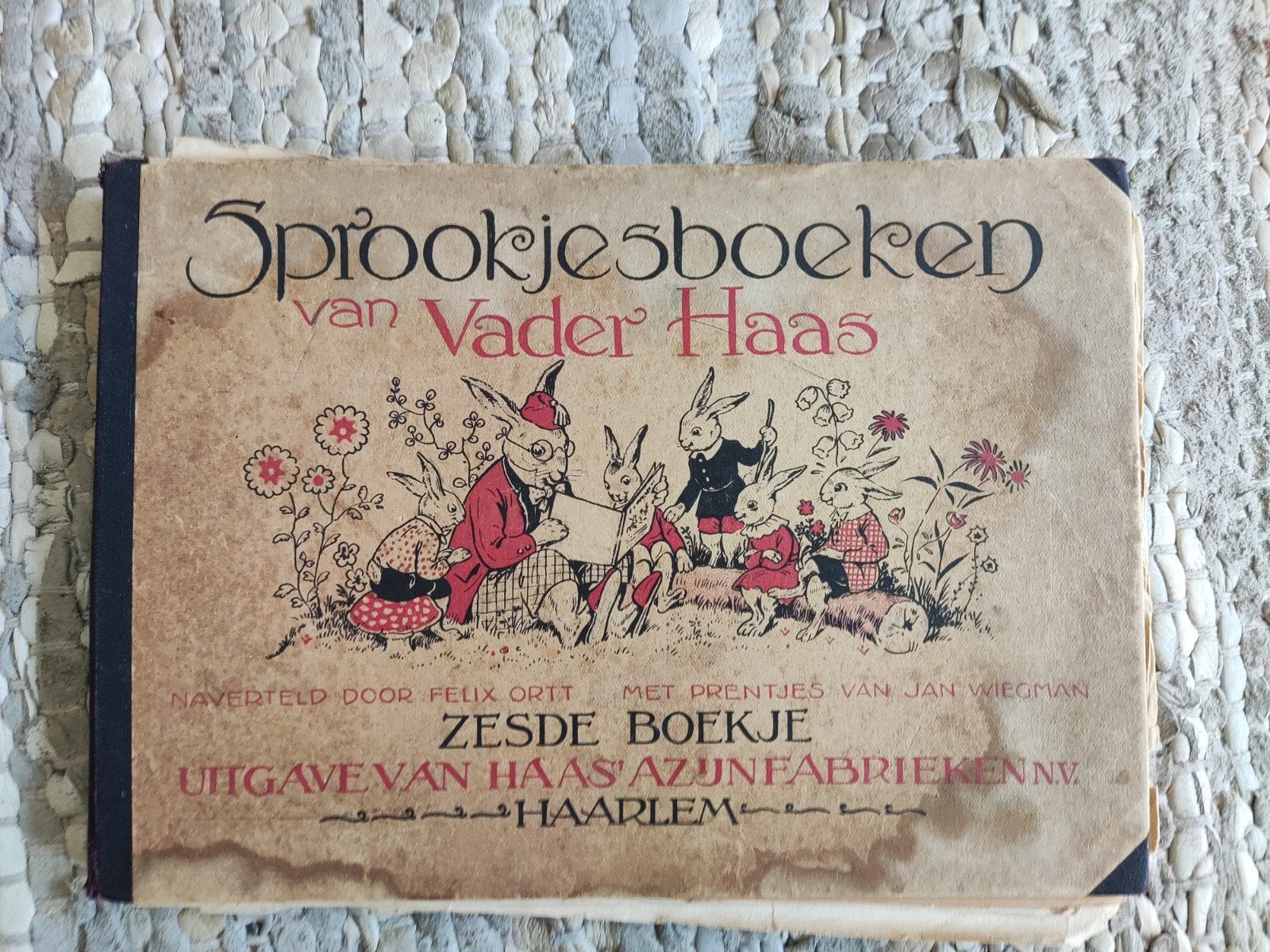 Sprookjesboeken van Vader Haas - plaatjesalbum, Ophalen of Verzenden, Gelezen, Felix Ortt