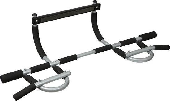 Iron Gym Xtreme Pull-up Bar + Boost Assistance Elastiek, Ophalen of Verzenden, Gebruikt, Buik, Oprekstang