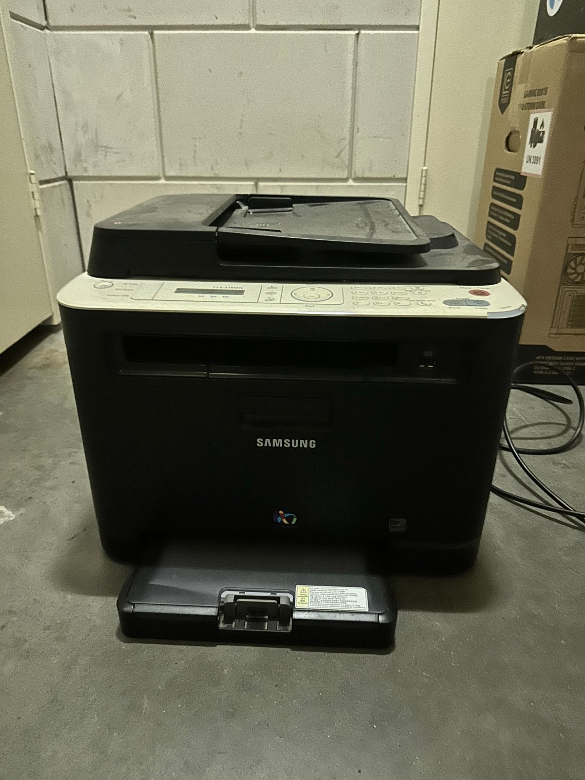 Samsung CLX-3185FN Laser Multifunction Printer, Computers en Software, Printers, Gebruikt, All-in-one, Kleur printen, Ophalen of Verzenden