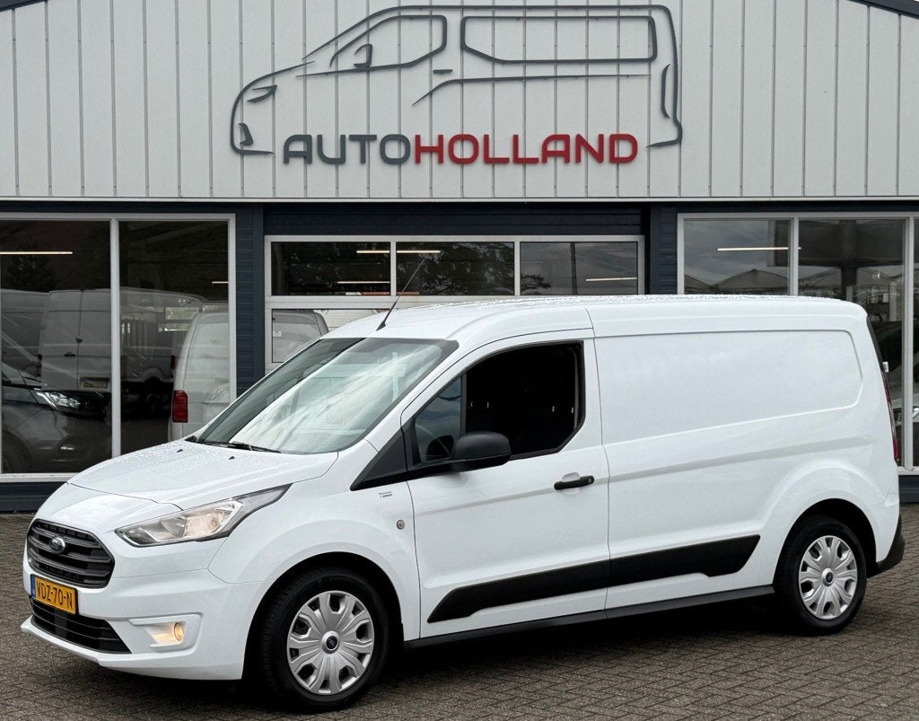 Ford TRANSIT CONNECT 1.5 TDCI 74KW 100PK L2 MAXI EURO 6 AIRC, Auto's, 4 cilinders, 100 pk, Wit, Origineel Nederlands