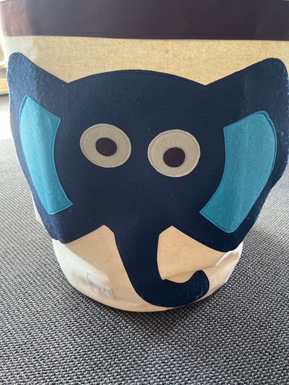 Opbergmand met olifant design, Ophalen of Verzenden, Gebruikt