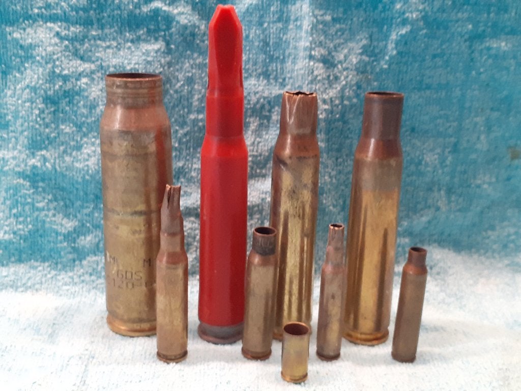 Hulzenset KL-KLu 9st. Set3 (ONKLAAR), Verzamelen, Ophalen of Verzenden, Luchtmacht, Nederland, Hulzen of Bodemvondsten