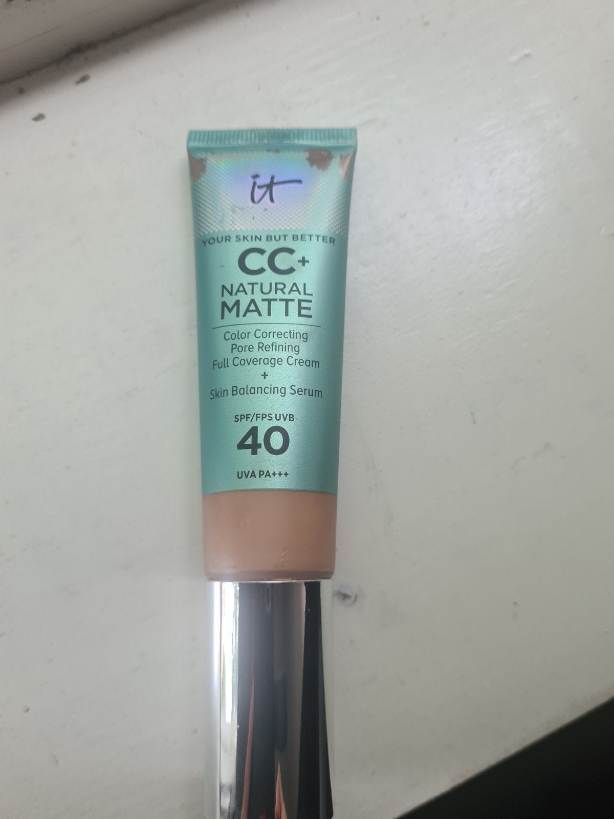 IT Cosmetics CC+ Cream Natural Matte SPF 40 neutral medium, Ophalen of Verzenden