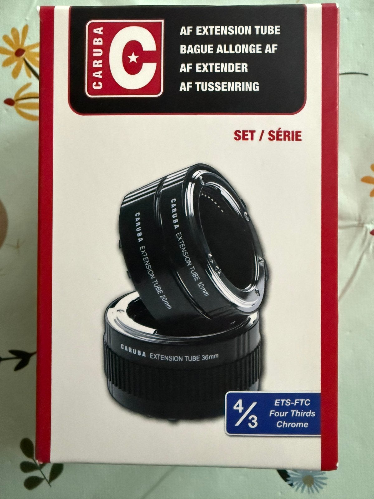 Nieuw caruba tussen ringen voor Olympus en Panasonic, Ophalen of Verzenden, Nieuw, Macrolens